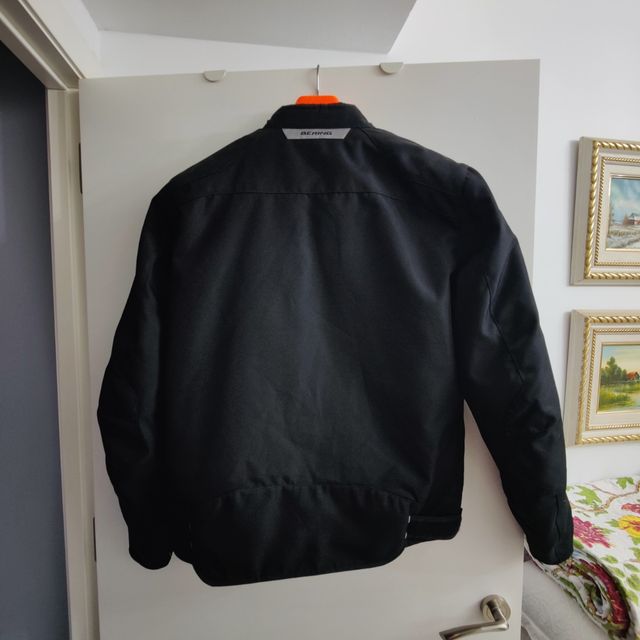 Chaqueta de moto Bering negra