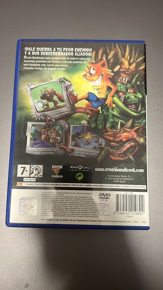 Crash Guerra al Coco-Maniaco PS2