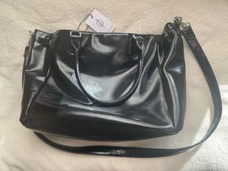Bolso Negro Grande Stradivarius