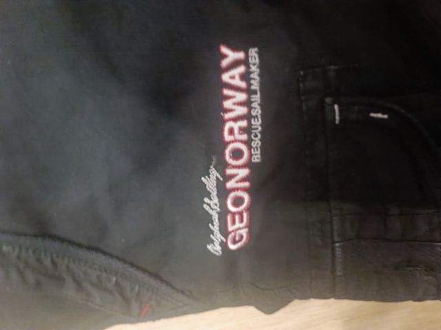 Pantalone cargo corto GEONORWAY nero