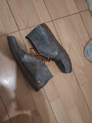 Zapatos hombre Art grises