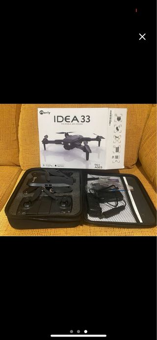 Dron Marley Plegable Negro