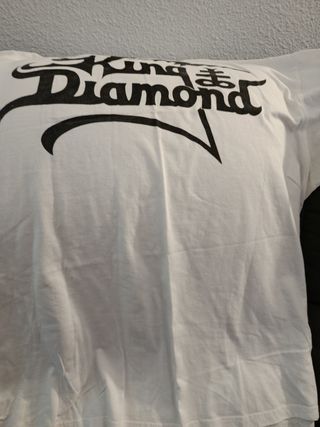 Camiseta King Diamond Graveyard XL Blanca