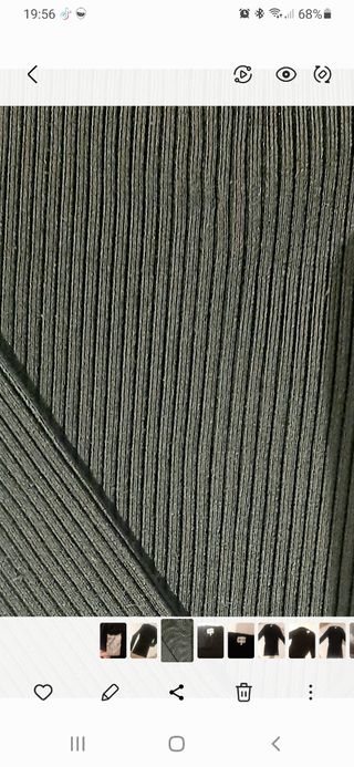 Jersey Bimba y Lola canalé negro