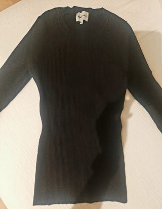 Jersey Bimba y Lola canalé negro