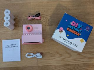 Camara de fotos instantaneas para niños