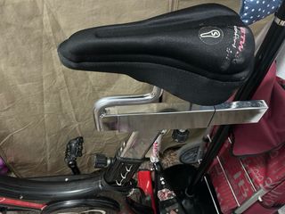 Bicicleta de Spinning ILICO Roja y Negra