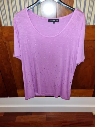 Blusa Ananke Lila Talla 46