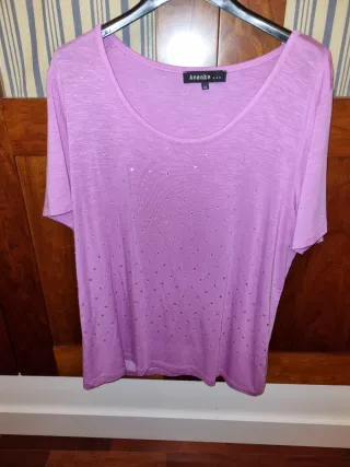 Blusa Ananke Lila Talla 46