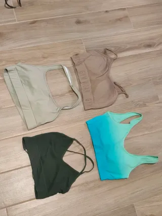 Lote 4 Sujetadores Deportivos Talla M