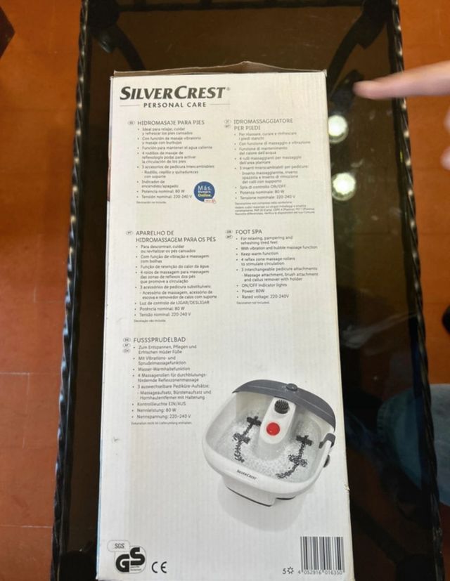 Idromassaggiatore Piedi SilverCrest