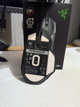 Ratón Razer Basilisk v2 Negro/Verde