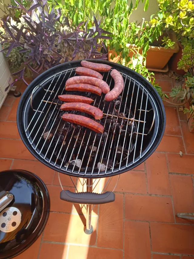 Barbacoa Weber Negra y Plateada