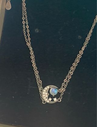 Pulsera Plata Ley Luna Piedra Luna