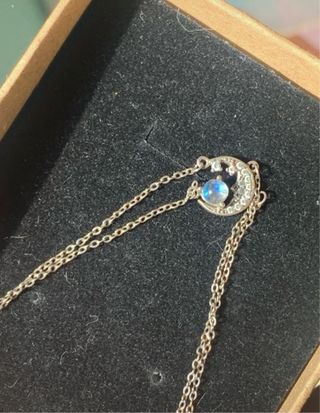 Pulsera Plata Ley Luna Piedra Luna