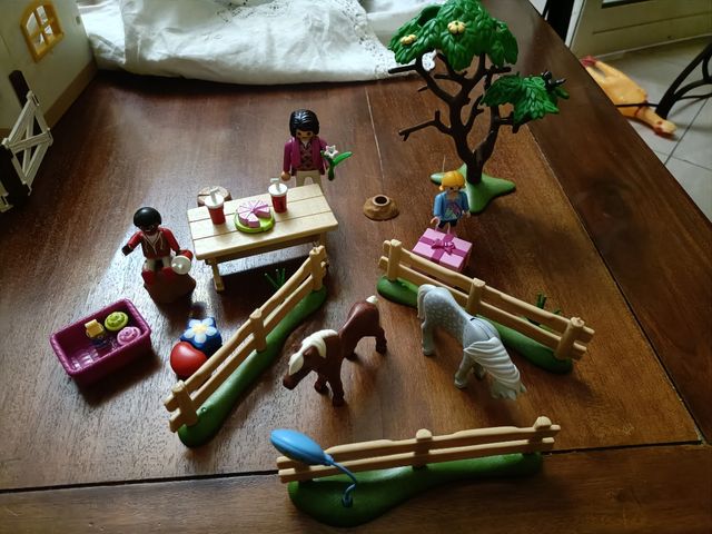 Playmobil set fattoria e personaggi