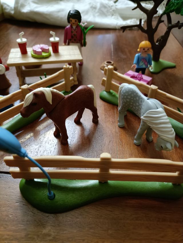 Playmobil set fattoria e personaggi