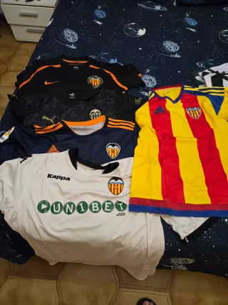 Camisetas Valencia CF 