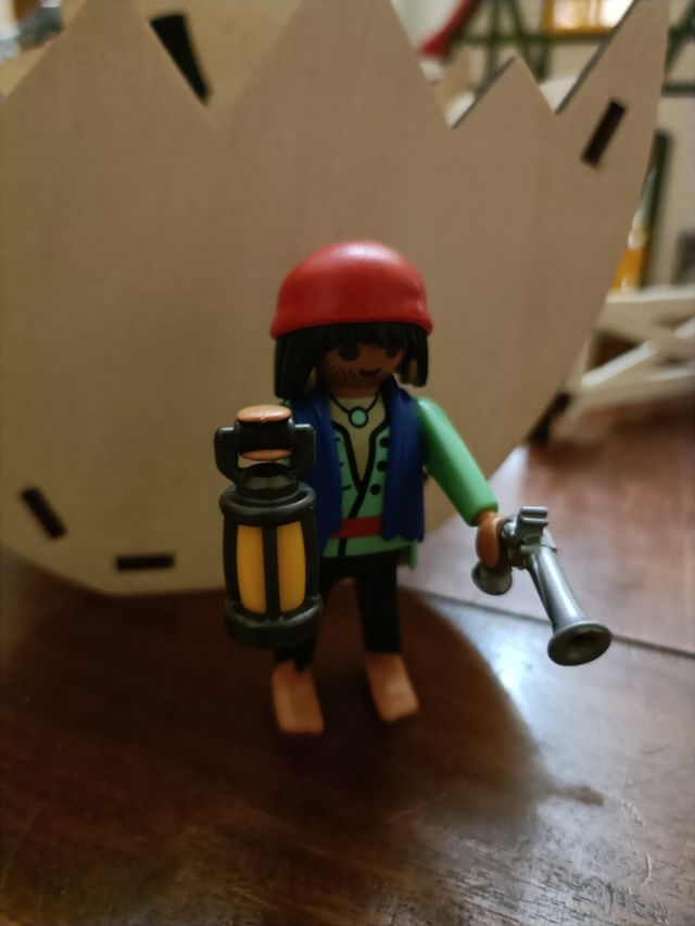 Playmobil Pirata con Lanterna e Pistola