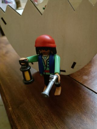 Playmobil Pirata con Lanterna e Pistola