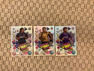 3 Cromos Vintage Vibes Fútbol