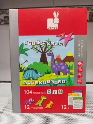 Janod Magneti'Book Dinosaurios