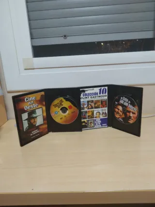 2 DVDs Clint Eastwood Clásicos.