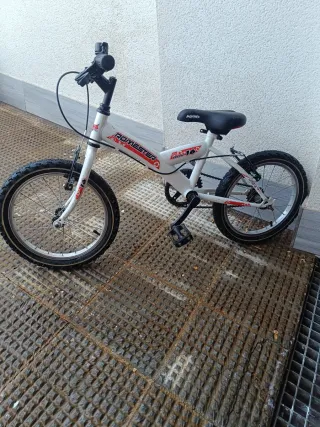 Bicicleta infantil Romester 16 blanca
