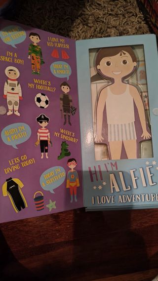 Puzzle Magnético Madera Alfie Dress Up