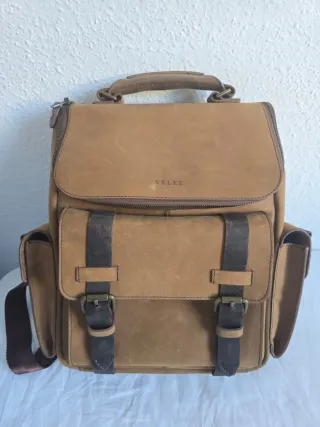 Mochila de cuero Velez