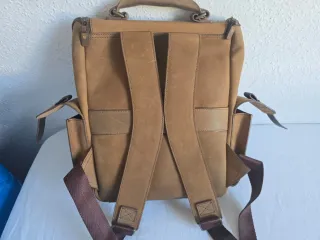 Mochila de cuero Velez