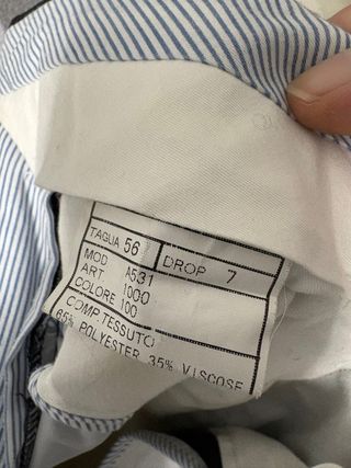 Abito elegante nero taglia 56