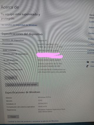 Imac Apple 2006 Plata/Blanco