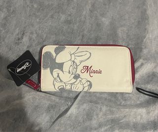 Monedero Disney Minnie Beige y Rojo