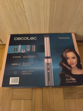 Cecotec Bamba Ceramiccare Moldeador Oro