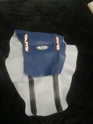 Funda asiento GUTS azul moto