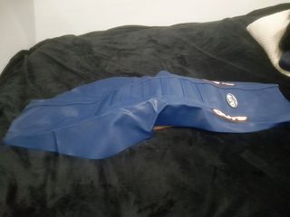 Funda asiento GUTS azul moto