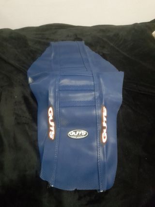 Funda asiento GUTS azul moto