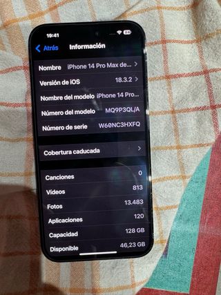iPhone 14 Pro Max 128GB Space Black
