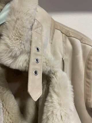 Chaqueta aviador mujer forro Borg