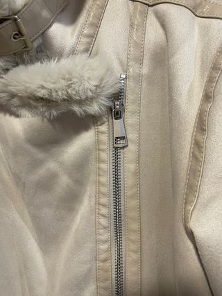 Chaqueta aviador mujer forro Borg