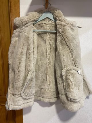 Chaqueta aviador mujer forro Borg