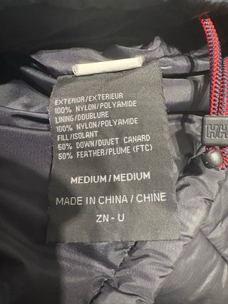 Cazadora plumífero Helly Hansen HH