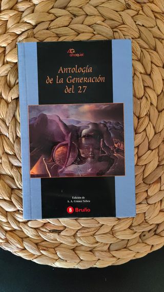 Libro Antología de la Generación del 27