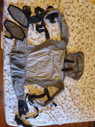 Mochila Portabebés Boba Gris