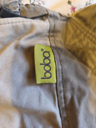 Mochila Portabebés Boba Gris