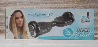 Hoverboard Azul + Asiento Go-Kart