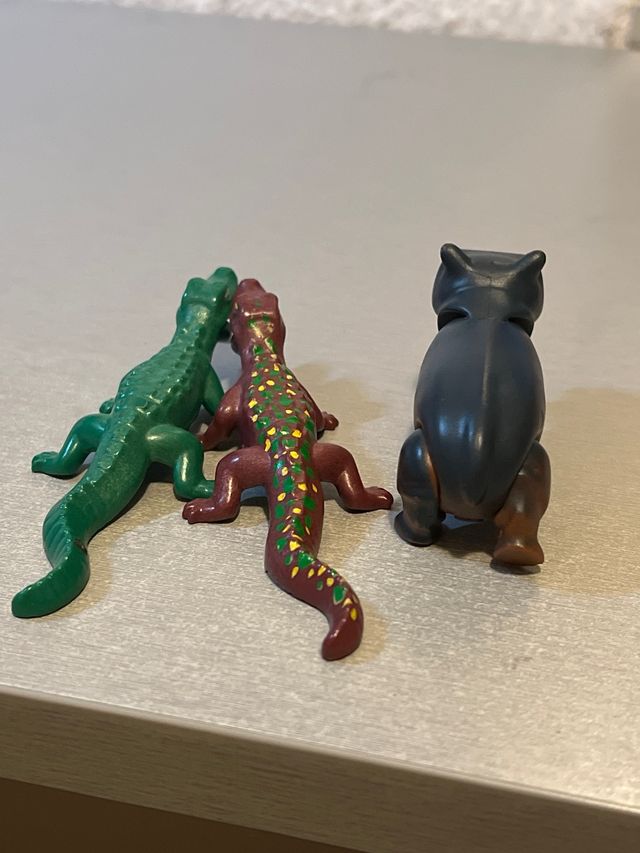 Playmobil Bebés Cocodrilo y Bebé Hipopótamo