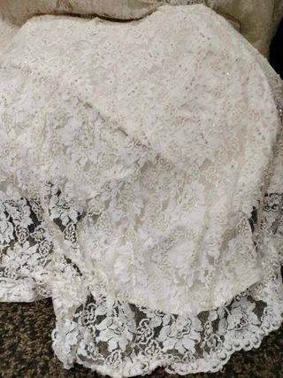 Vestido de Novia Encaje y Pedrería