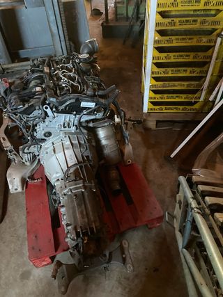 Motor y caja BMW 320d